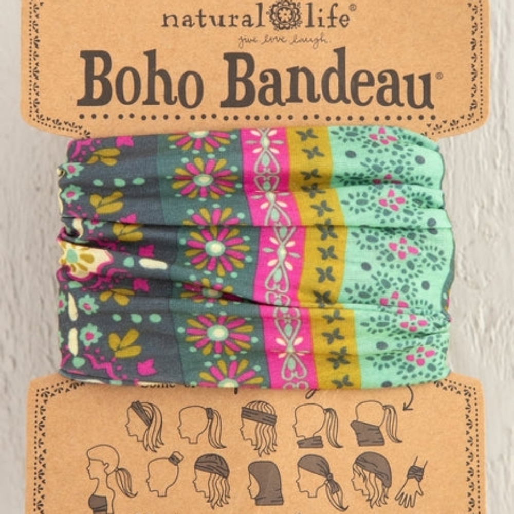 Natural Life Full Boho Bandana. Sold Out♡Worn One Time In New Condition